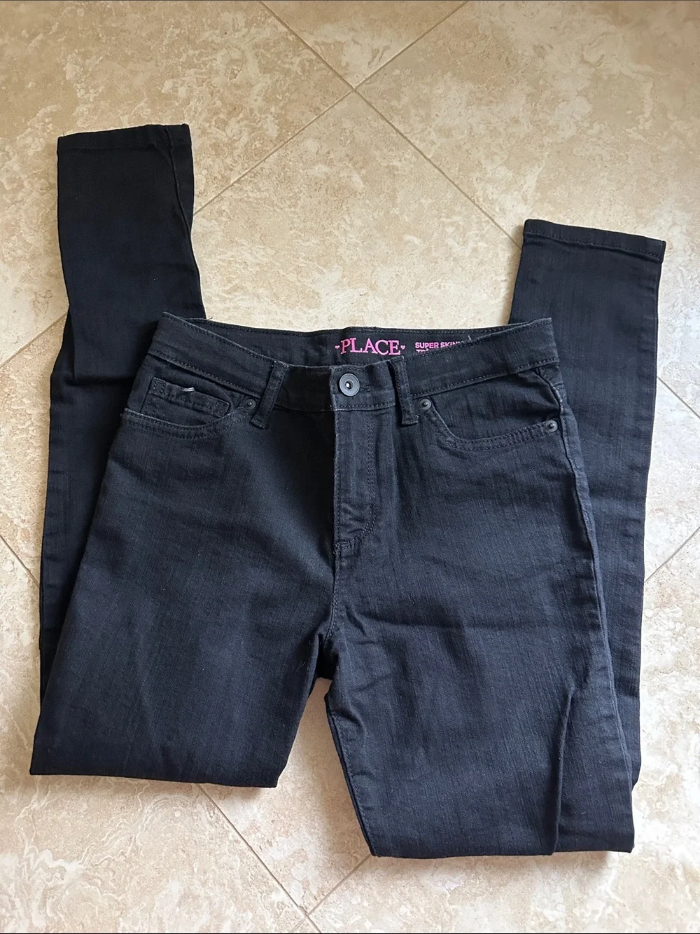 Lot of Girl Jeans - Black, Light Blue, Dark Blue